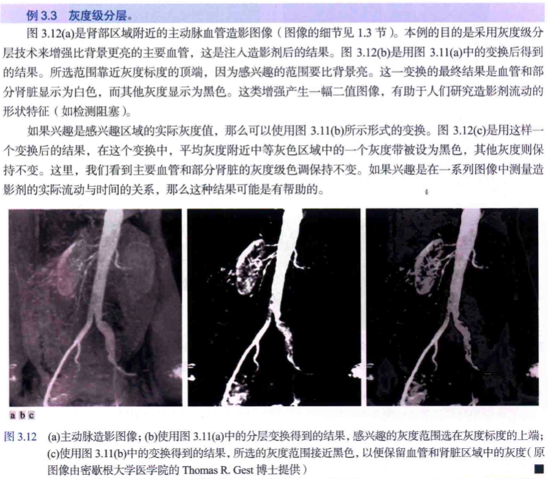 灰度级分层的实际应用